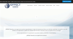 Desktop Screenshot of effect-events.com